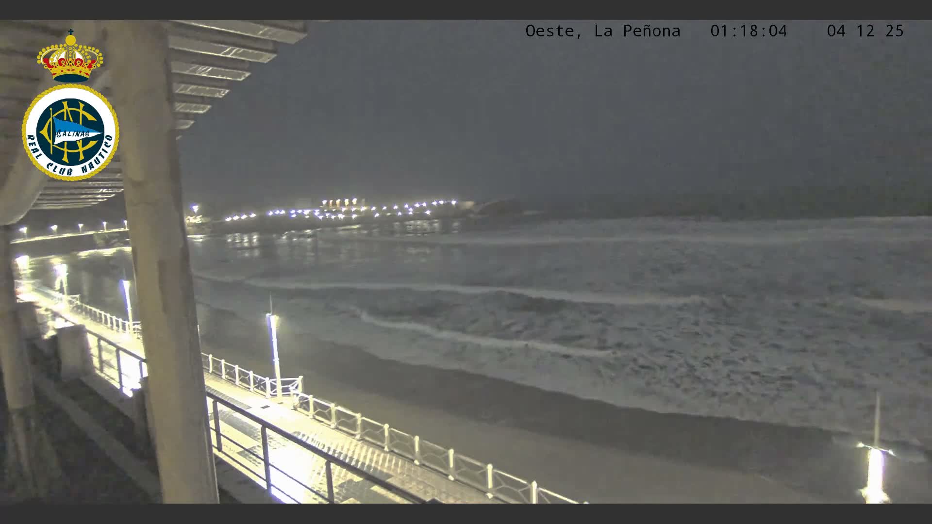 West Playa de Salinas Beach Live Cam - Avilés, Asturias, Spain