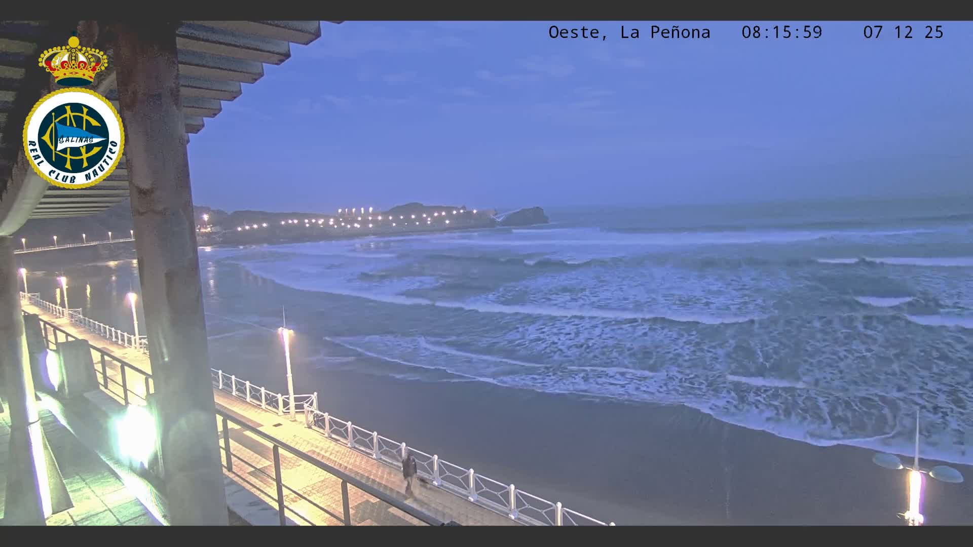 West Playa de Salinas Beach Live Cam - Avilés, Asturias, Spain