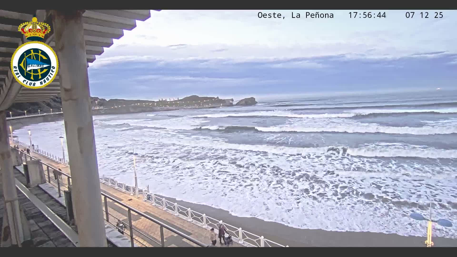 West Playa de Salinas Beach Live Cam - Avilés, Asturias, Spain