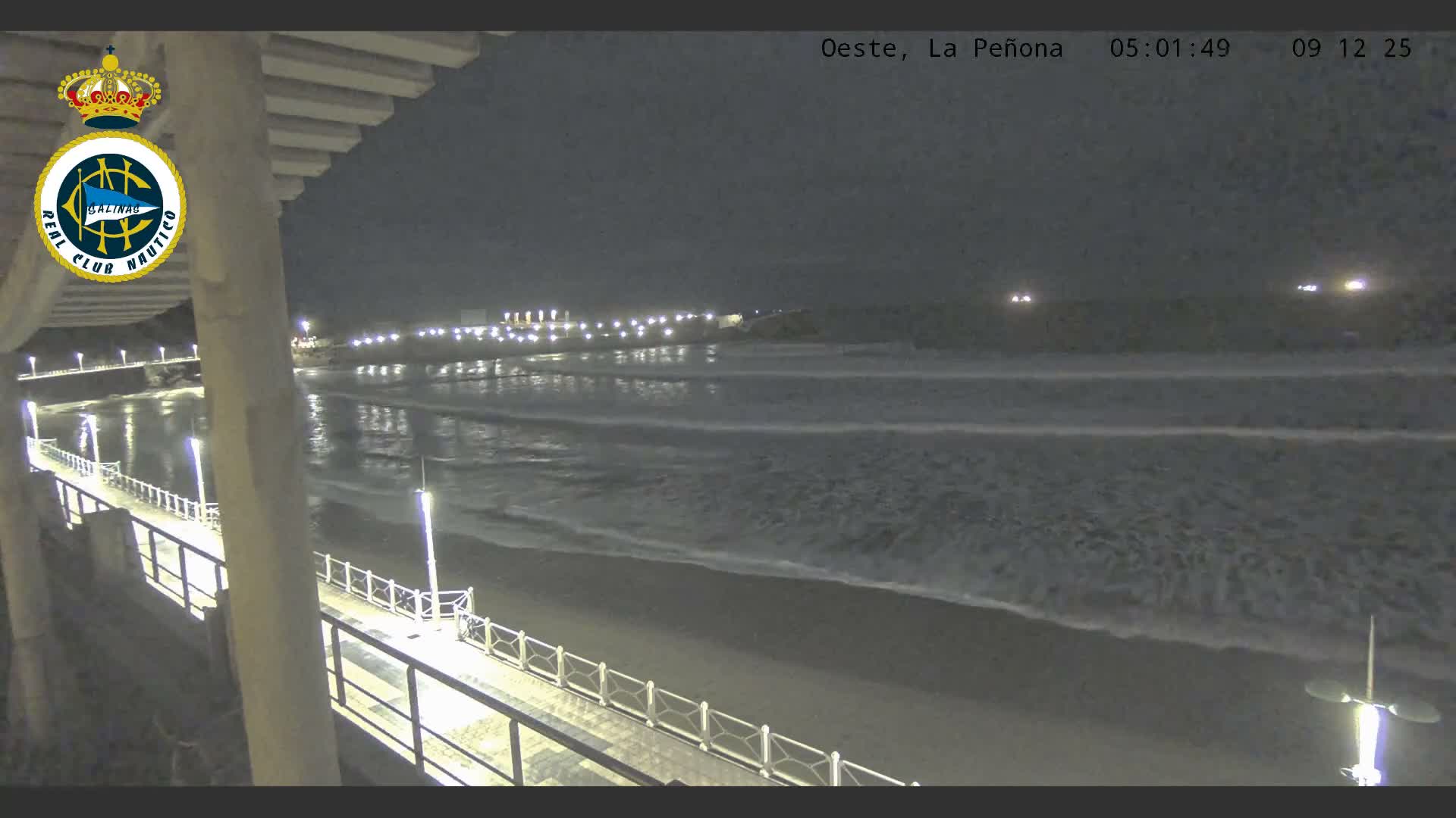 West Playa de Salinas Beach Live Cam - Avilés, Asturias, Spain