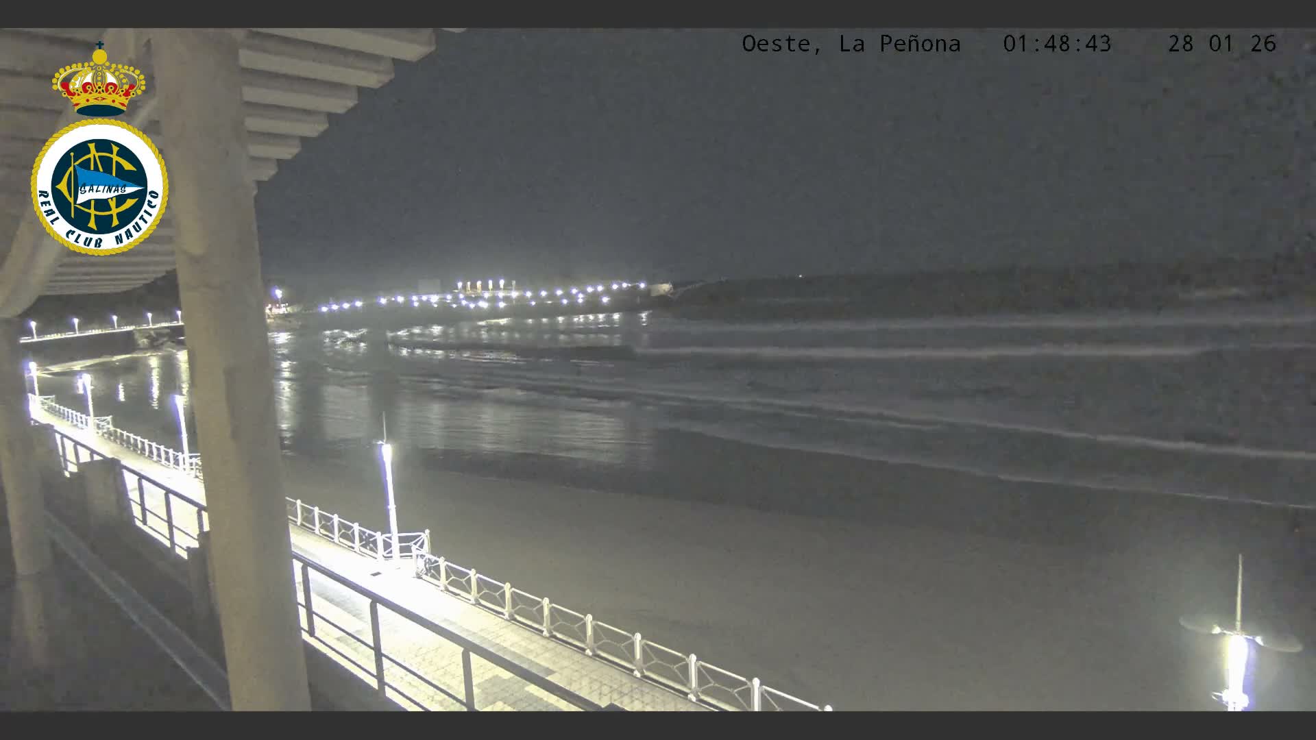 West Playa de Salinas Beach Live Cam - Avilés, Asturias, Spain