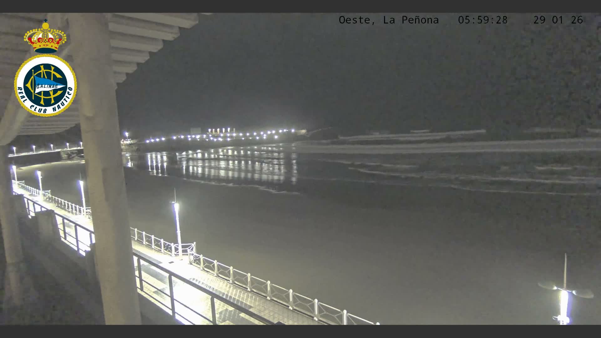 West Playa de Salinas Beach Live Cam - Avilés, Asturias, Spain