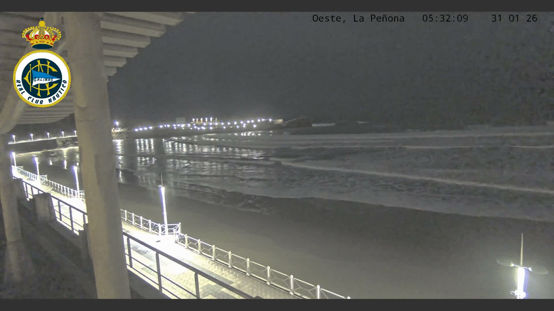 West Playa de Salinas Beach Live Cam - Avilés, Asturias, Spain