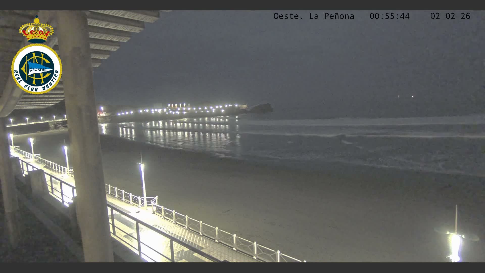 West Playa de Salinas Beach Live Cam - Avilés, Asturias, Spain