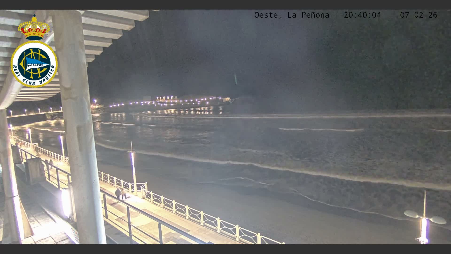 West Playa de Salinas Beach Live Cam - Avilés, Asturias, Spain