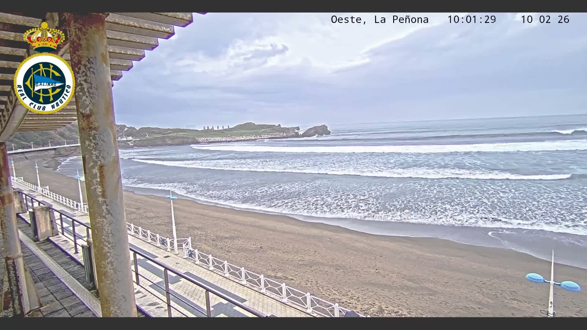 West Playa de Salinas Beach Live Cam - Avilés, Asturias, Spain