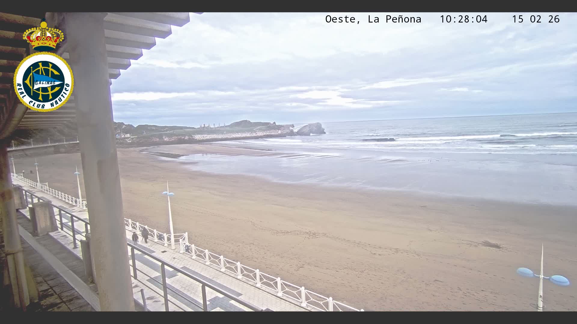 West Playa de Salinas Beach Live Cam - Avilés, Asturias, Spain