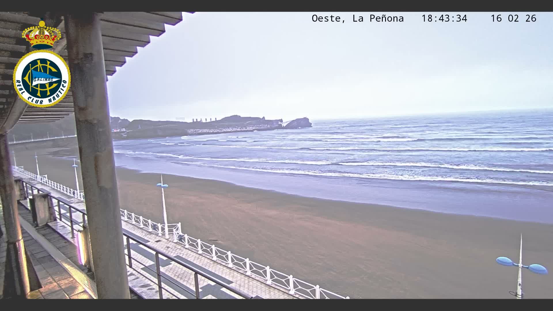 West Playa de Salinas Beach Live Cam - Avilés, Asturias, Spain