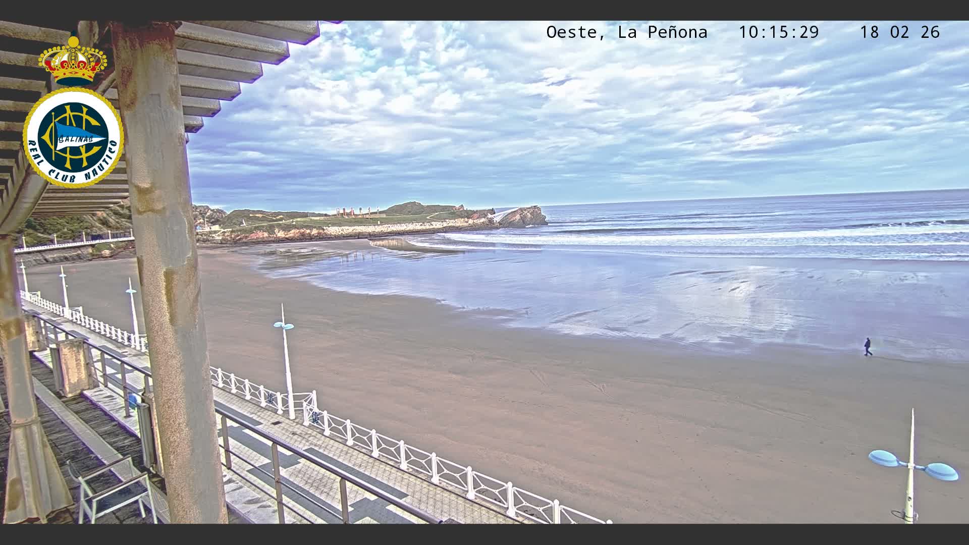 West Playa de Salinas Beach Live Cam - Avilés, Asturias, Spain