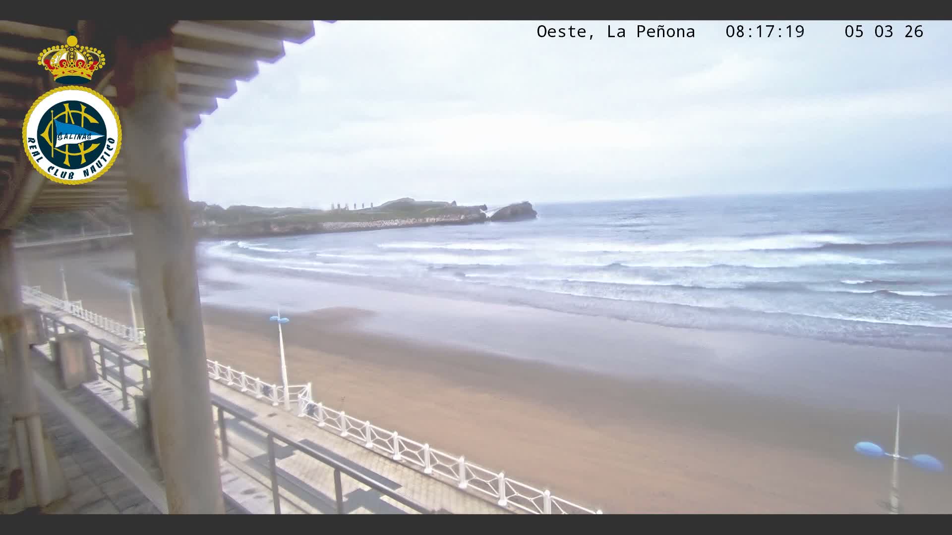 West Playa de Salinas Beach Live Cam - Avilés, Asturias, Spain