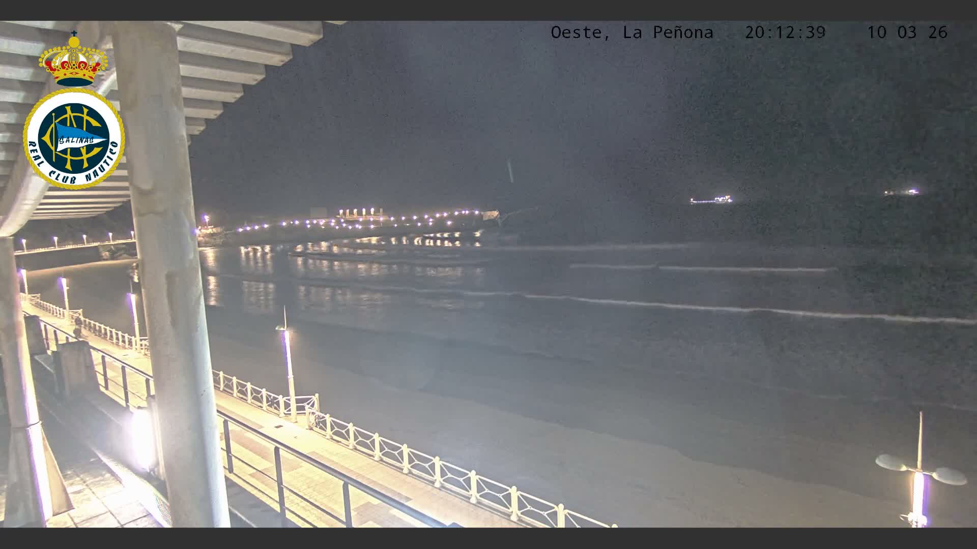 West Playa de Salinas Beach Live Cam - Avilés, Asturias, Spain