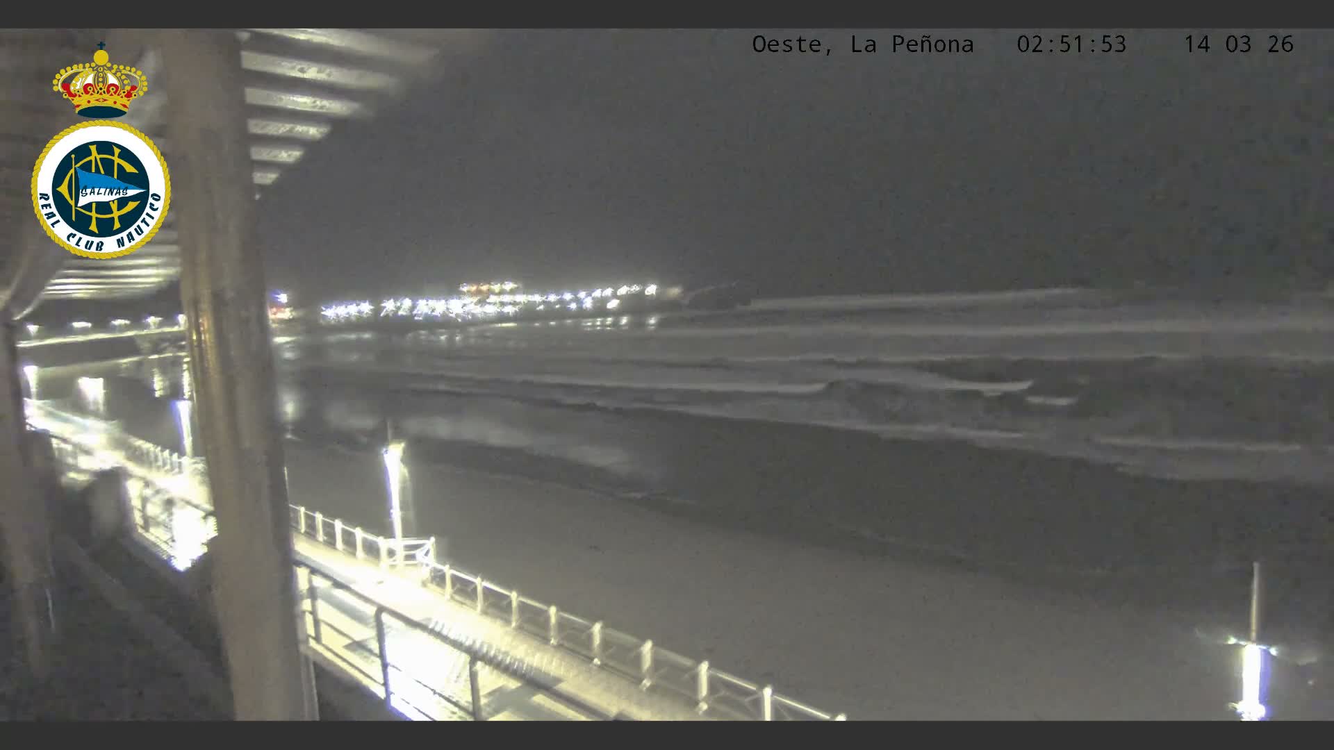 West Playa de Salinas Beach Live Cam - Avilés, Asturias, Spain