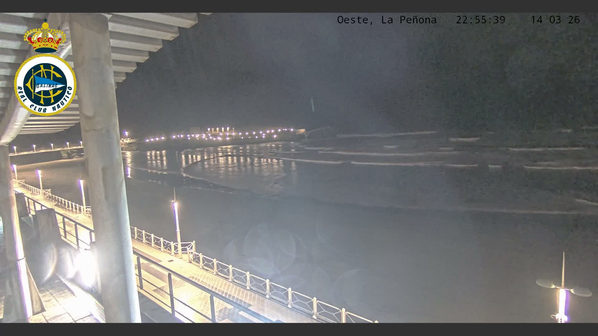 West Playa de Salinas Beach Live Cam - Avilés, Asturias, Spain