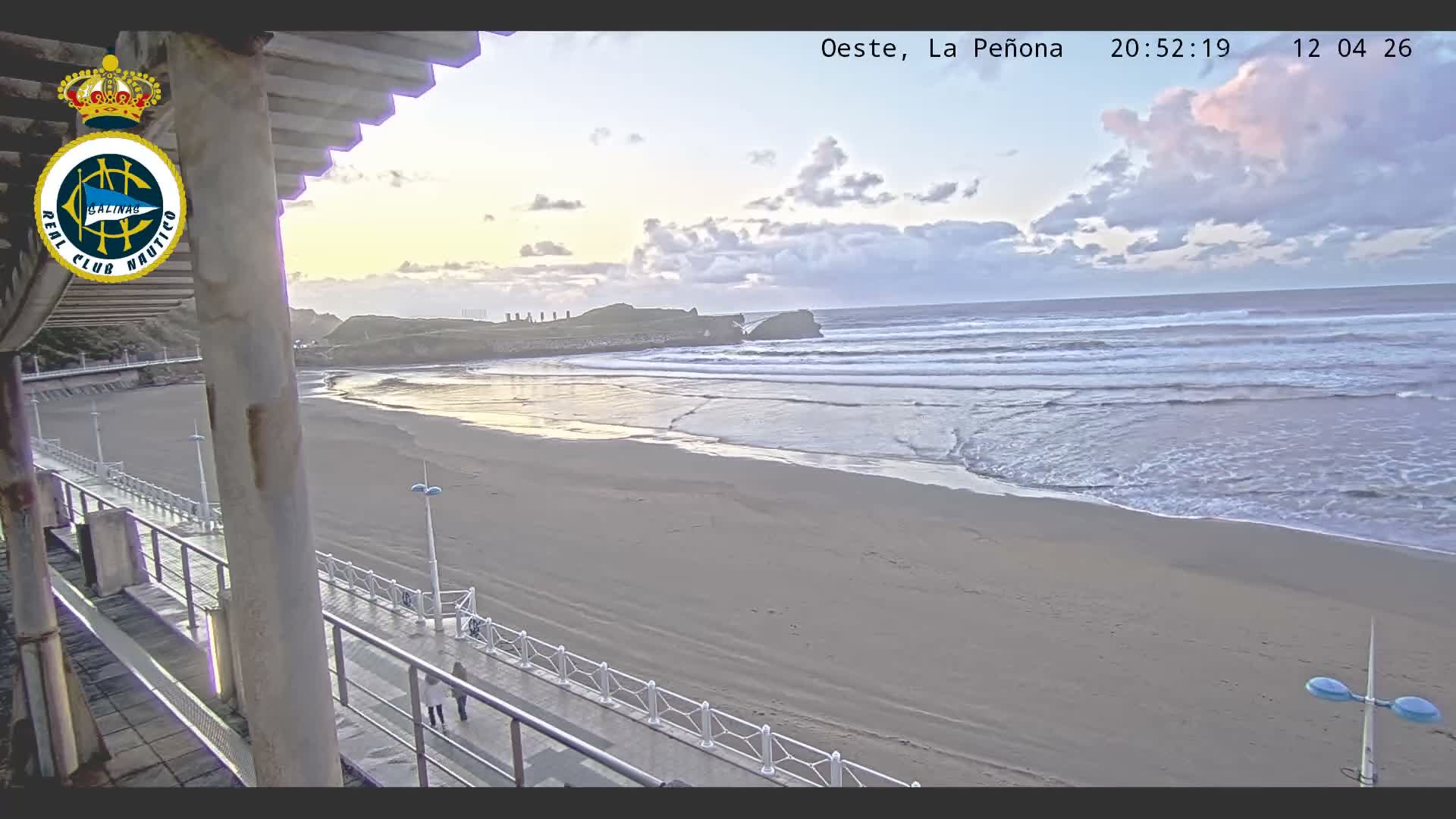 West Playa de Salinas Beach Live Cam - Avilés, Asturias, Spain