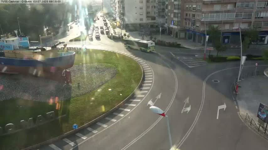 O Grove , Castelao Live Cam - Pontevedra, Galicia, Spain