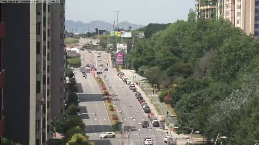 O Grove , Castelao Live Cam - Pontevedra, Galicia, Spain