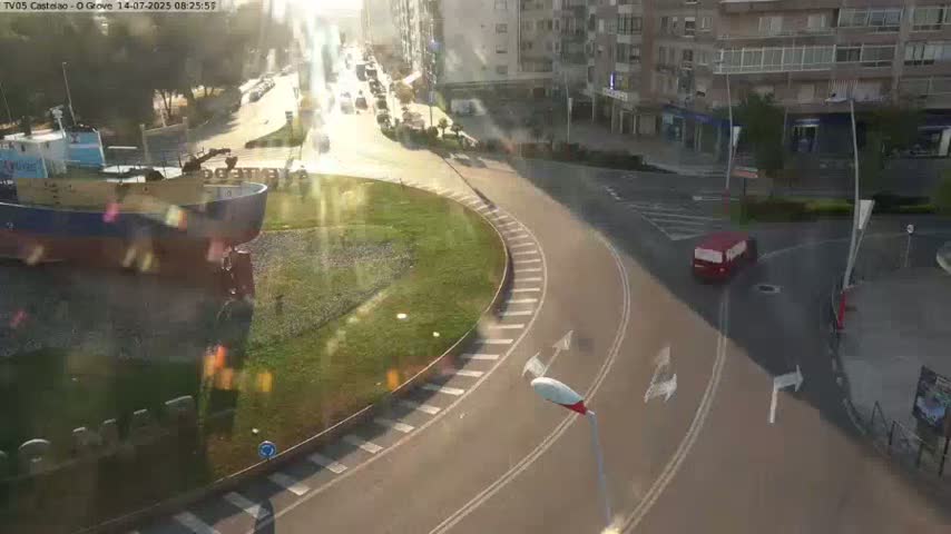 O Grove , Castelao Live Cam - Pontevedra, Galicia, Spain