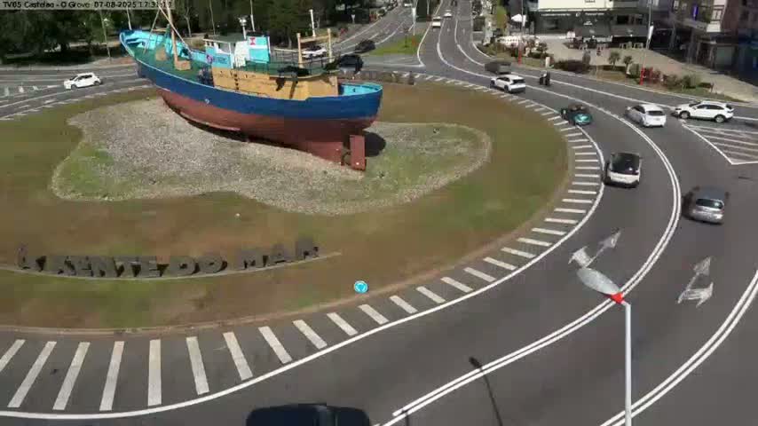 O Grove , Castelao Live Cam - Pontevedra, Galicia, Spain