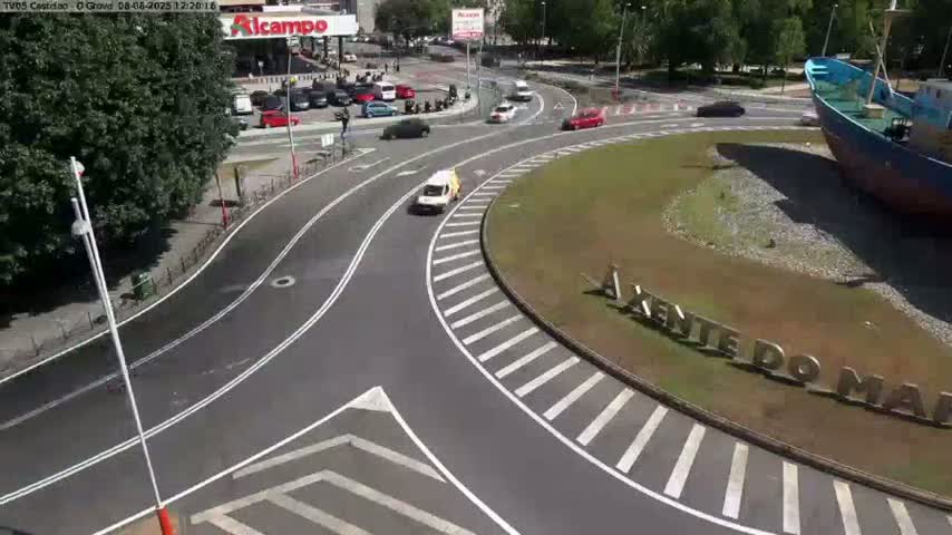 O Grove , Castelao Live Cam - Pontevedra, Galicia, Spain