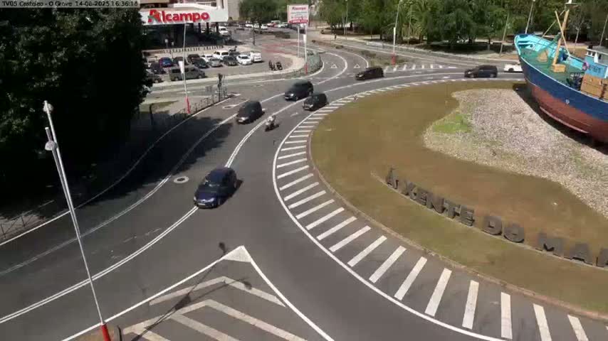 O Grove , Castelao Live Cam - Pontevedra, Galicia, Spain