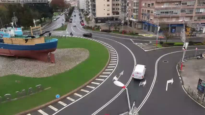 O Grove , Castelao Live Cam - Pontevedra, Galicia, Spain