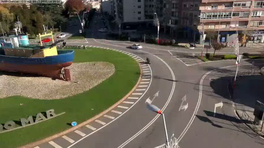 O Grove , Castelao Live Cam - Pontevedra, Galicia, Spain