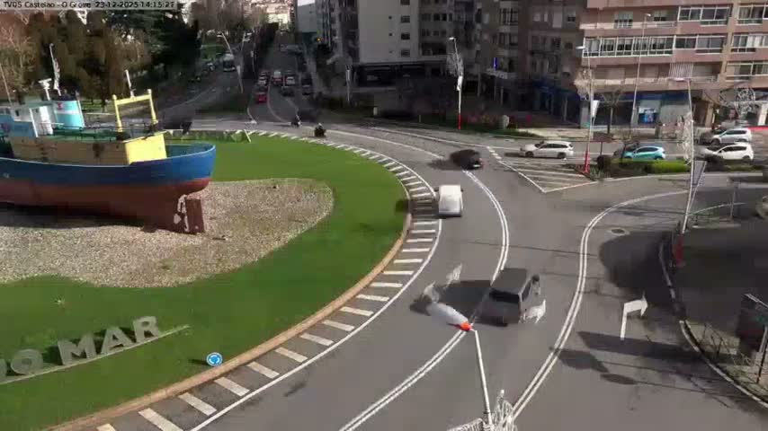 O Grove , Castelao Live Cam - Pontevedra, Galicia, Spain