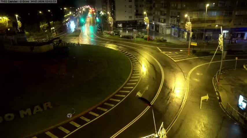 O Grove , Castelao Live Cam - Pontevedra, Galicia, Spain