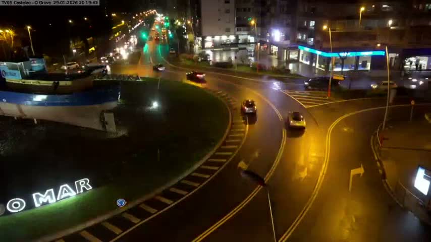 O Grove , Castelao Live Cam - Pontevedra, Galicia, Spain