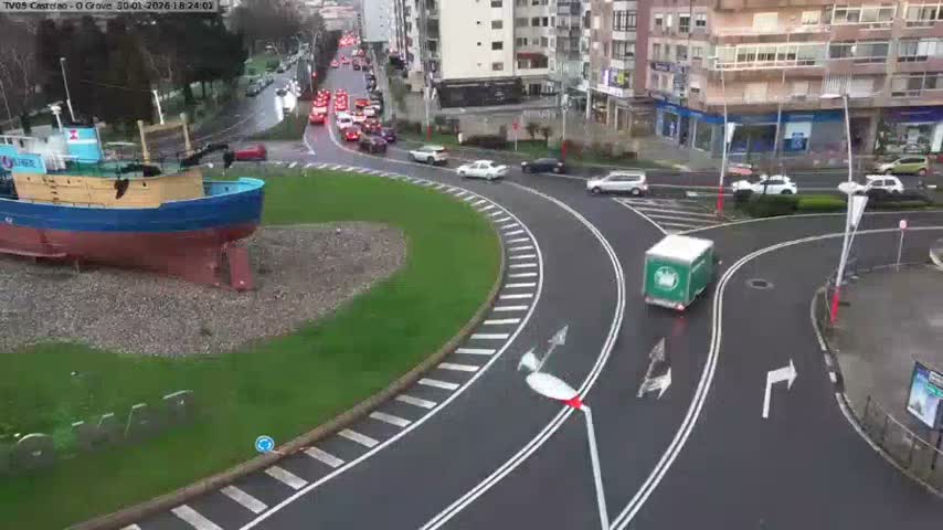O Grove , Castelao Live Cam - Pontevedra, Galicia, Spain
