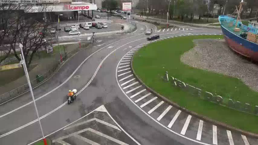 O Grove , Castelao Live Cam - Pontevedra, Galicia, Spain