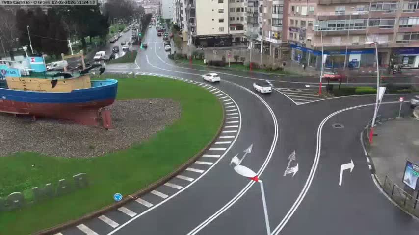 O Grove , Castelao Live Cam - Pontevedra, Galicia, Spain
