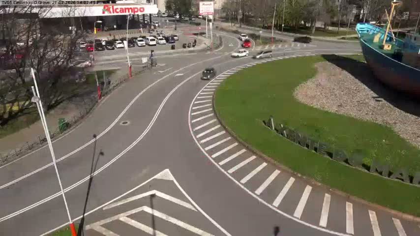 O Grove , Castelao Live Cam - Pontevedra, Galicia, Spain