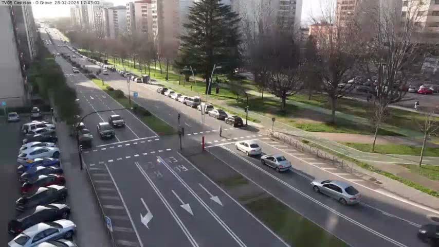 O Grove , Castelao Live Cam - Pontevedra, Galicia, Spain