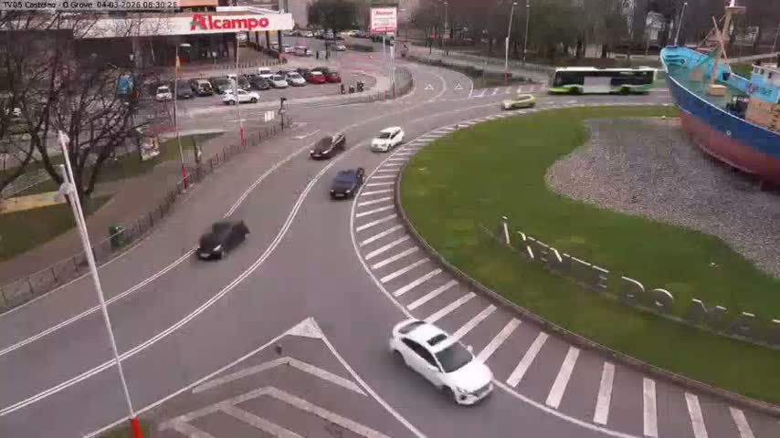 O Grove , Castelao Live Cam - Pontevedra, Galicia, Spain