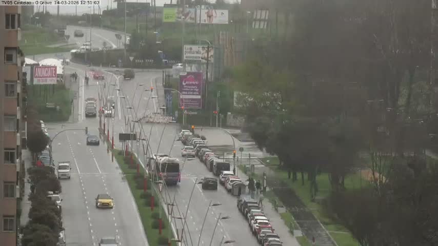 O Grove , Castelao Live Cam - Pontevedra, Galicia, Spain