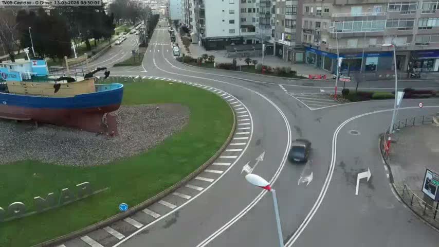 O Grove , Castelao Live Cam - Pontevedra, Galicia, Spain