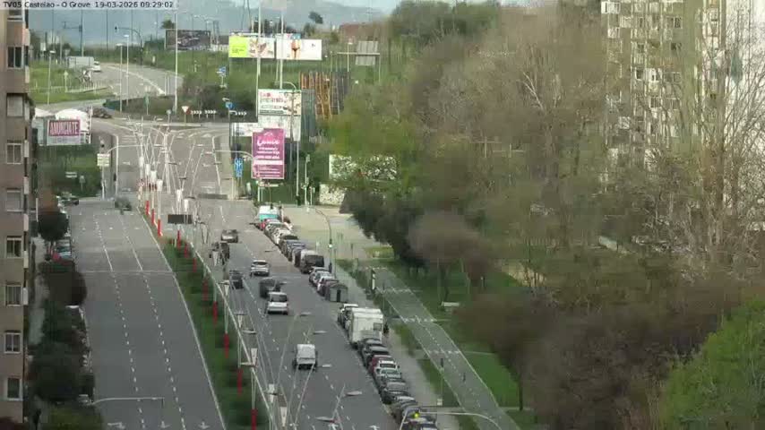 O Grove , Castelao Live Cam - Pontevedra, Galicia, Spain