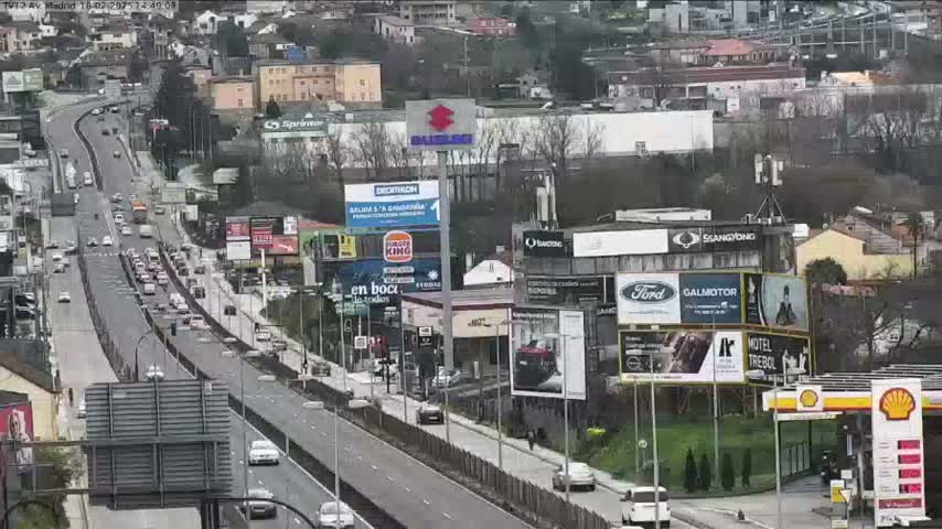 Vigo, Avenida de Madrid Live Cam - Pontevedra, Galicia, Spain