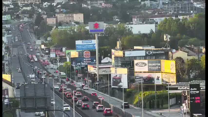 Vigo, Avenida de Madrid Live Cam - Pontevedra, Galicia, Spain