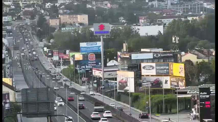 Vigo, Avenida de Madrid Live Cam - Pontevedra, Galicia, Spain