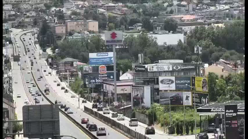 Vigo, Avenida de Madrid Live Cam - Pontevedra, Galicia, Spain