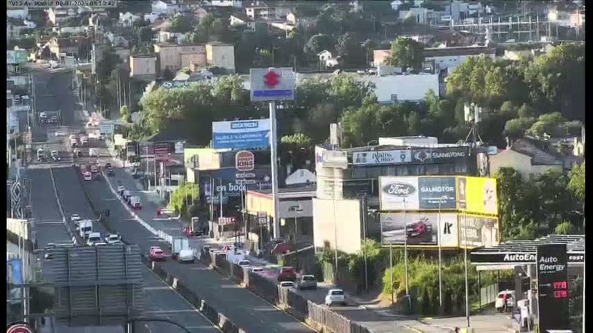 Vigo, Avenida de Madrid Live Cam - Pontevedra, Galicia, Spain