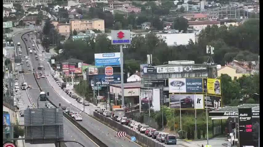 Vigo, Avenida de Madrid Live Cam - Pontevedra, Galicia, Spain