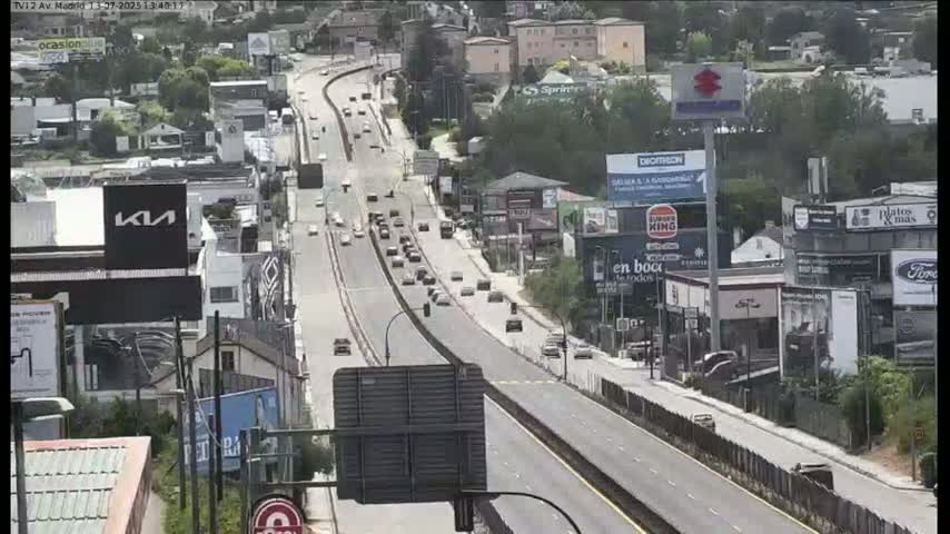 Vigo, Avenida de Madrid Live Cam - Pontevedra, Galicia, Spain