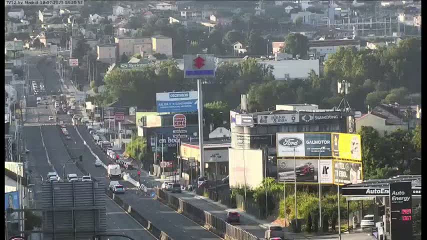 Vigo, Avenida de Madrid Live Cam - Pontevedra, Galicia, Spain