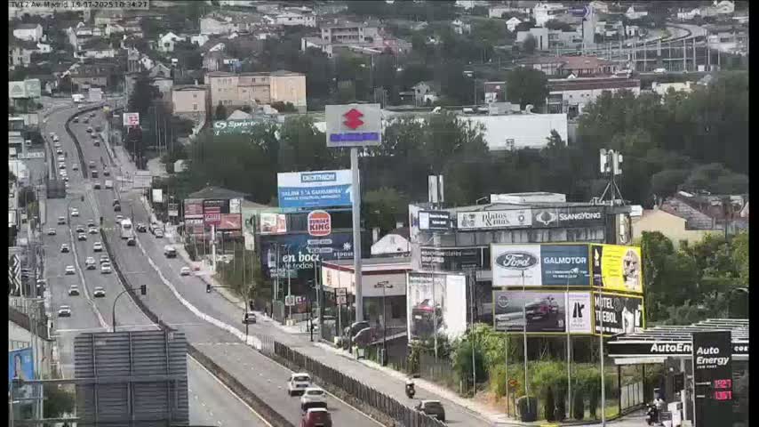 Vigo, Avenida de Madrid Live Cam - Pontevedra, Galicia, Spain