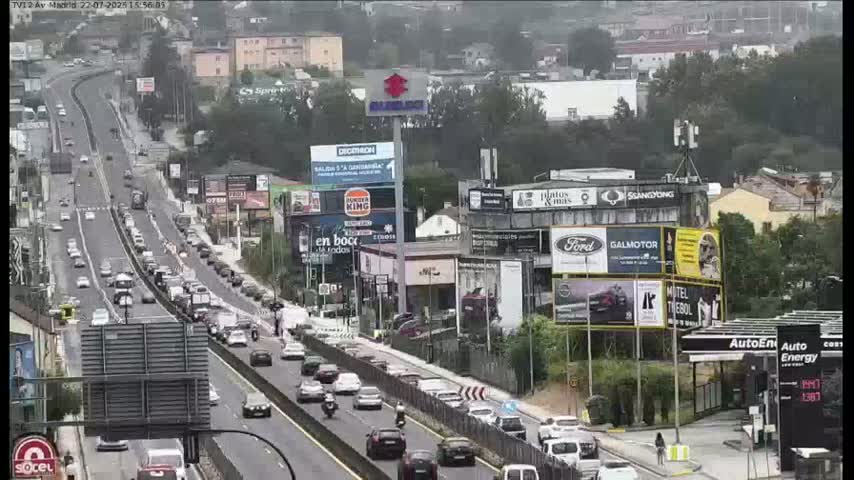 Vigo, Avenida de Madrid Live Cam - Pontevedra, Galicia, Spain