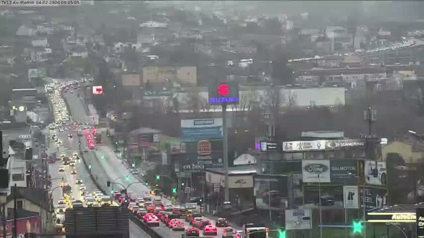 Vigo, Avenida de Madrid Live Cam - Pontevedra, Galicia, Spain