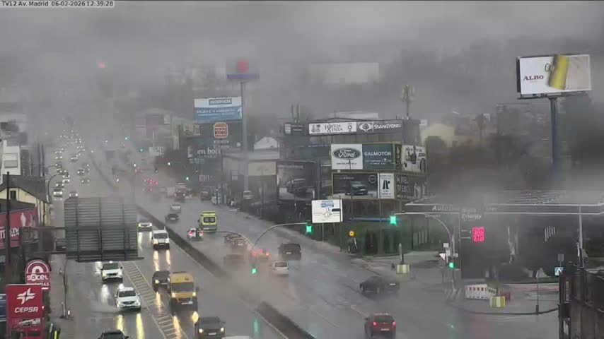 Vigo, Avenida de Madrid Live Cam - Pontevedra, Galicia, Spain